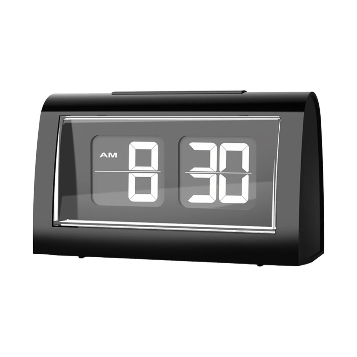 Digitale Flip Omlaag Klok, Flip Klok Vintage Bureauklok Retro Flip Omlaag Klok, 24 Uren Batterij Aangedreven Digitale Flip Omlaag Klok Met Interne Tandwieloverdracht, Flip Digitale Klok Met Anti-Slip