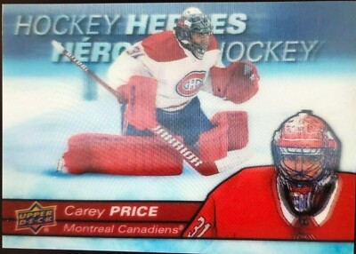 2021-22 TIM HORTONS HOCKEY HEROES ** CAREY PRICE ** H-5