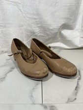 Bloch Brown Leather Techno Tap Dance Shoes Women's Sz 5.5