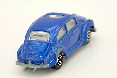 Majorette N°202 - Volkswagen Coccinelle 1302 Avec Hors-bord N314 - Rouge, échelle 1:60 - Fabrication France