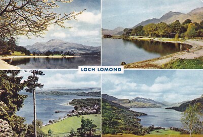 LOCH LOMOND ~ VERSCHIEDENE ANSICHTEN ~ GEBRAUCHT ~ VERSCHICKT