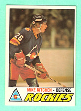 (1) MIKE KITCHEN 1977-78 O-PEE-CHEE # 267 ROCKIES ROOKIE EX/EX+  CARD  (I9645)