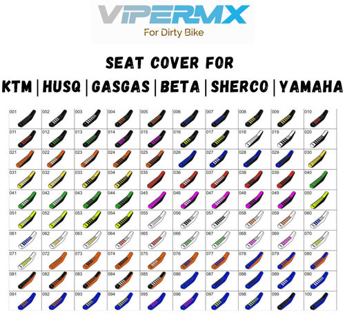 SEAT COVER FOR YAMAHA 65-450 | YZ | YZF | WR | CR | CRF | XR | 1995-2024 | - Picture 5 of 15