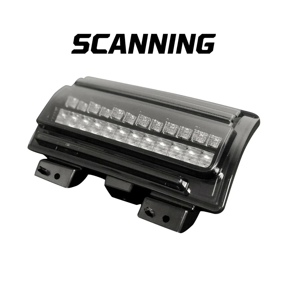 Luz de estacionamiento/señal de giro secuencial de humo Recon 264148BK con DRL Foto 2 de 4