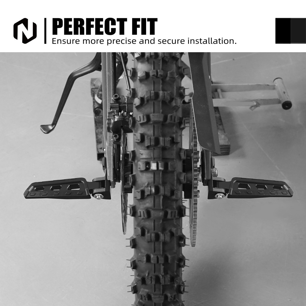 Thanks NICECNC Rear Stunt Pegs Chain Tensioner Adjuster For Surron