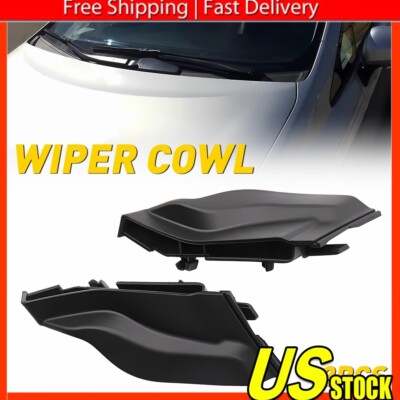 For Toyota Prius 2010-2015 Front Windshield Wiper Side Cowl Extension Cover Trim