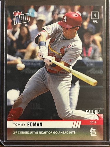 2019 Topps Now 480 Tommy Edman