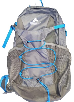 Rucksack Backpack Wandern Camping Tasche Ausrüstung GRAU/BLAU 17 L L LITER Ozark Trail