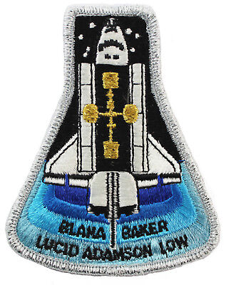 NASA Ninth Atlantis Shuttle Mission Flight STS 43 Astronauts Space Patch