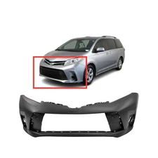 Bumper Cover for 2018-2019 Toyota Sienna CE X 5211908905 TO1000442 Front