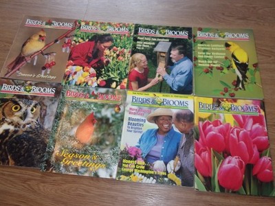 2003 2004  BIRDS & BLOOMS BACKYARD GARDEN FLOWER MAGAZINE LOT