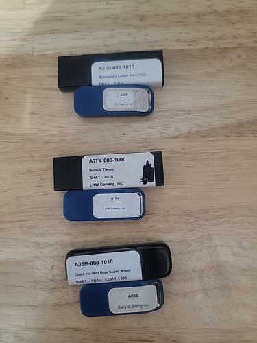 Scientific Game Lot 3 Oem A520 A7F4 A03B See Description 