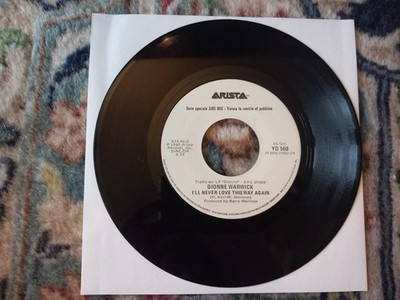 Vinile LP 45 Giri 7'' - I'll Never Love This Way Again Warwick - L'Italiano Rosso
