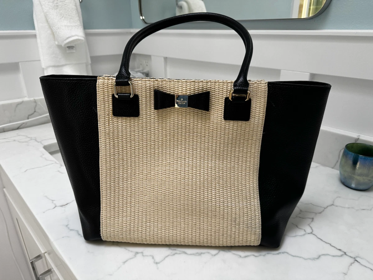 kate spade new york Bow Straw Exterior Bags & Handbags for Women