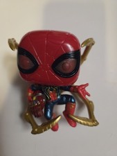 Funko Pop Marvel: Avengers Endgame - Araña de Hierro con Nano Guantelete