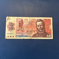Czechoslovakia- 50 Korun- 1987