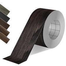 Wood Grain Repair Tape, 2.4 inch X 15ft Self Adhesive Black Walnut Grain Repair