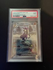 PSA 9 MINT Mienshao White Flare Illustration Rare  2025 Pokemon 134/086 on eBay