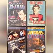  4 Sci Fi Pack Rare 📀 DVD OOP One Step Beyond Rocky Jones STAR ODYSSEY DVD SET