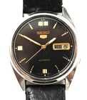 Vintage Seiko 5 Automatic Day Date Calendar 7009-3040 Wrist Watch lot.qb