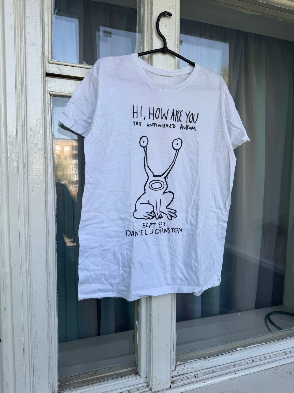 Vintage Daniel Johnston Thank You Nirvana Kurt Cobain shirt