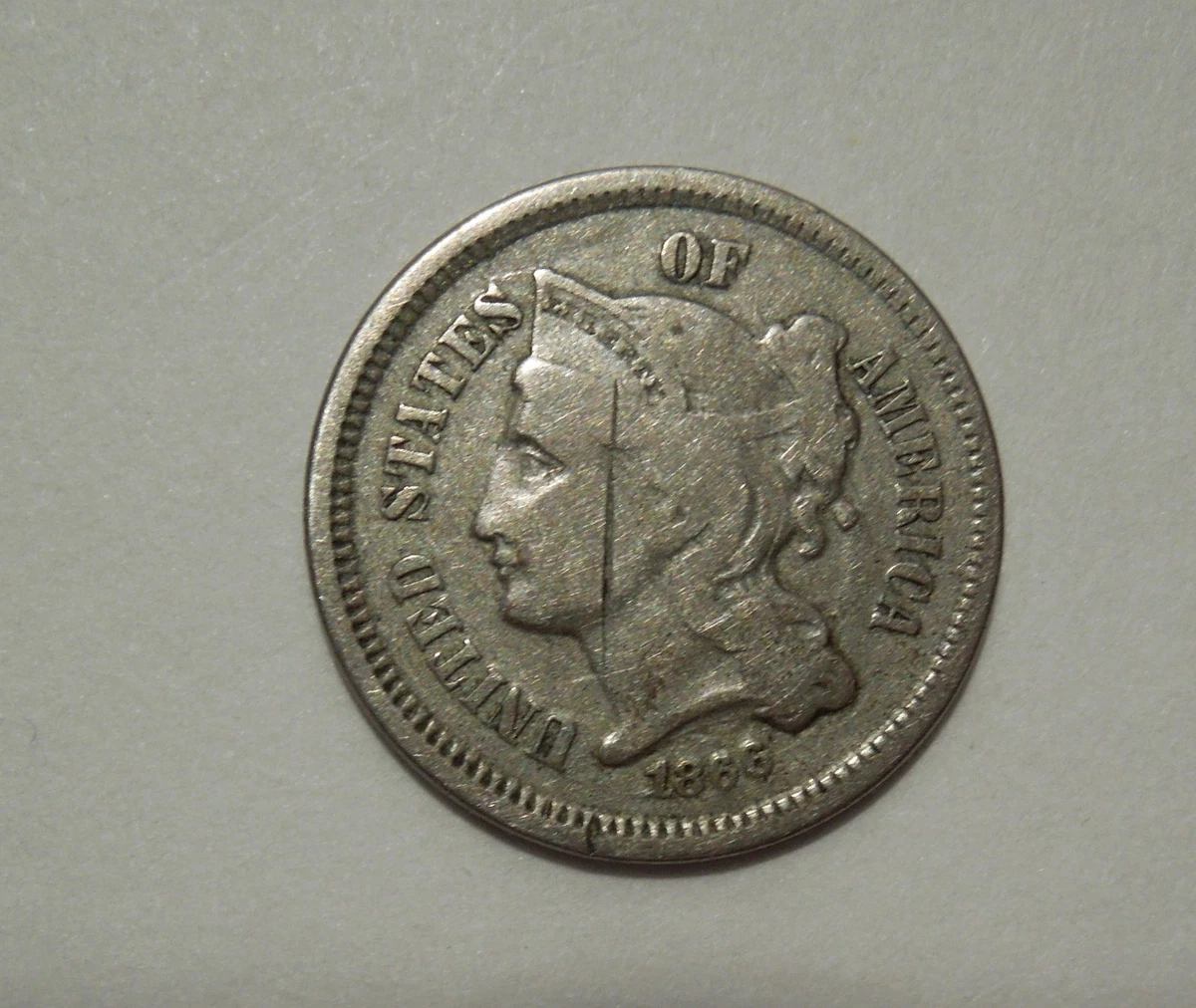 1866 Year US Three Cent Nickels for sale | eBay