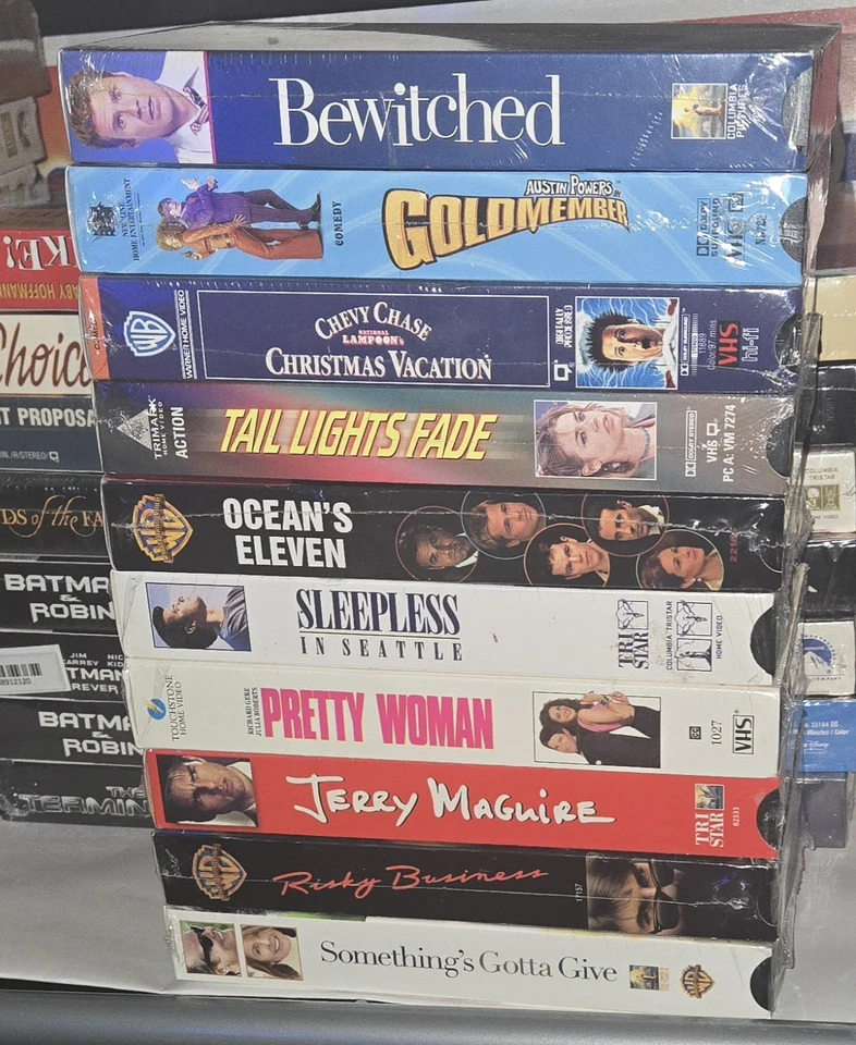 Comedy VHS Lot - 10 Different Comedys Action, Romcom, ETC... NEW SEALED  - Image 2 of 4