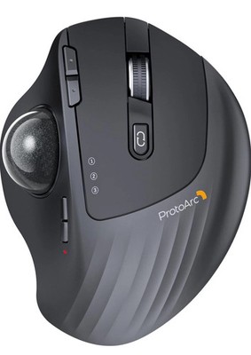 ProtoArc Vertical Wireless Trackball Maus Ergonomisch Bluetooth EM05 NL GEBRAUCHT