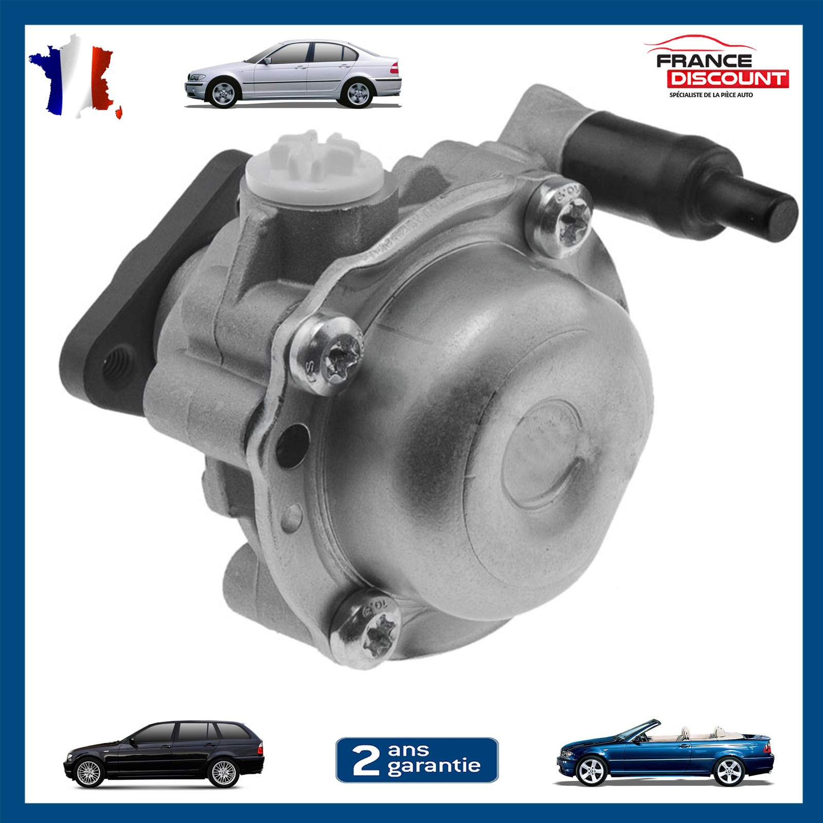 Pompe de direction assistée pour BMW Série 3 E46 restaurant le confort de conduite urbain