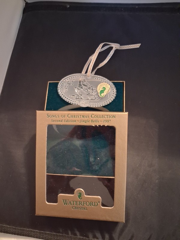 Waterford Crystal Songs Of Christmas 2nd Edition 1997 Jingle Bells