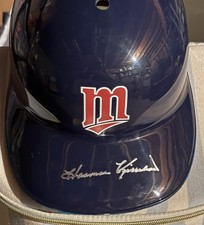 Harmon Killebrew Signed Autographed Replica Batting Helmet Minnesota Twins COA