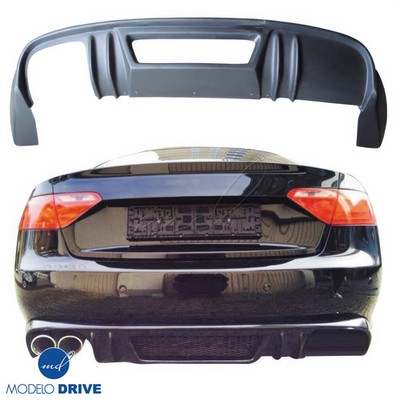ModeloDrive FRP RIEG Rear Diffuser B8 2dr Coupe for A5 Audi 08-12 modelodrive_1