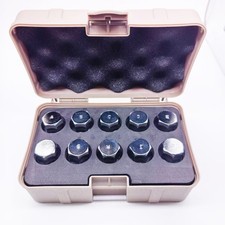 Vehicle Wheel Lock Lugnut Anti-theft Screw Nut Removal Key Socket For Ford