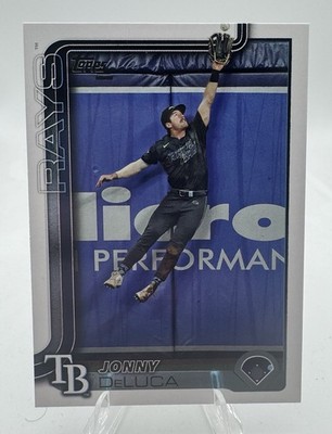 2025 Topps #516 Jonny DeLuca Tampa Bay Rays  