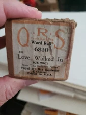 Q.R.S. Word Roll 6810 Love Walked In