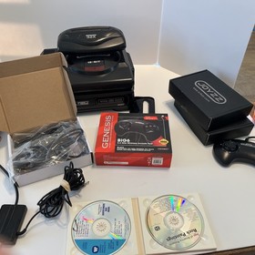 Sega Genesis/Sega CD/Sega 32X - Tower Of Power MODEL 1 Console, Games, Extras.