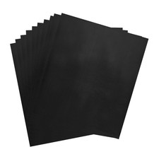 11.4"x8.3" Hot Foil Paper Hot Stamping Transfer Paper, Sheet of 10 Black
