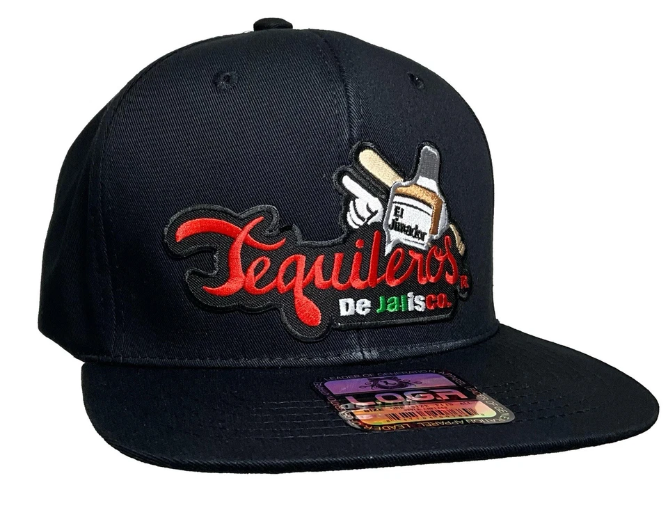 TEQUILEROS DE JALISCO HAT BLACK SNAPBACK EL CHAPO GUZMAN MEXICO SINALOA - Image 3 of 4