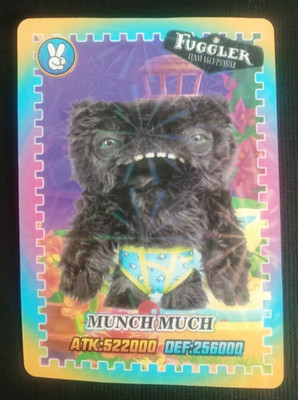 Fuggler Funny Ugly Monster Trading Card Munch Much (D)