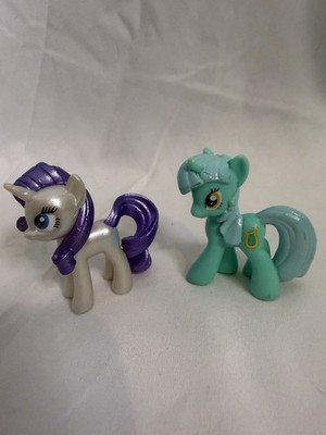 My Little Pony 2010 And 2015 2 Inch Mini Lyra And Pearlized Figure Set Of Two