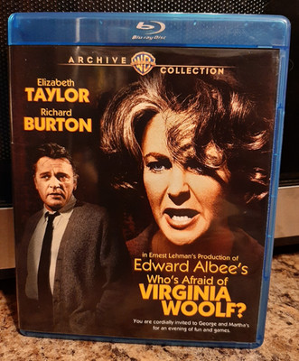 Who's Afraid of Virginia Woolf? blu-ray  (LIKE NEW)  1966 Elizabeth Taylor