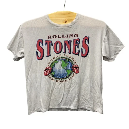 Rolling Stones Voodoo Lounge 94-95 World Tour Shirt Vintage vintage concert t-shirt, vintage, size XL, single stitch, B+ condition