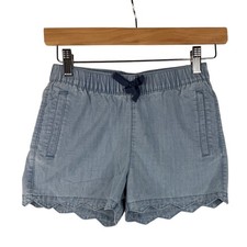 Magellan Outdoors Elastic Waist Shorts size Medium Girls 8-10 Blue