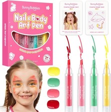 Face Painting Kit for Kids Makeup Set, Washable Marker Pens Dress Up Party READ