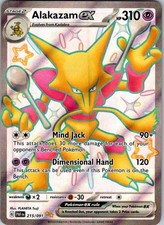 Alakazam ex 215/091 SV: Paldean Fates Holo on eBay