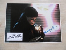 Geraldine Chaplin autograph signed A4 lobby card "You will still think of me"
