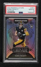 2022 Rookies & Stars Crusade Silver Prizm Kenny Pickett PSA 10 GEM MT 00c5