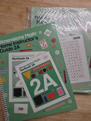 Dimensions Math 2A Instructors Guide And Printouts Packet