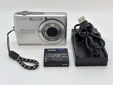 Casio Exilim EX-Z700 7.2 MP 3x Zoom Digital Camera Silver From Japan / Exc