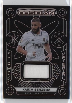 2022-23 Panini Obsidian Atomic Material 198/199 Karim Benzema #AM-KB 1ci5